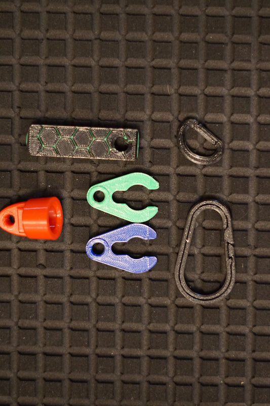 Ultra-loud 120+ dB emergency compact whistle with D-ring